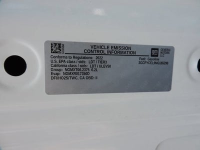 2022 Chevrolet Silverado 1500 LTD Custom Trail Boss