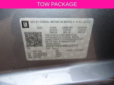 2021 Chevrolet Silverado 1500 LT Trail Boss