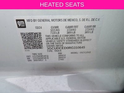 2024 Chevrolet Silverado 1500 Custom Trail Boss