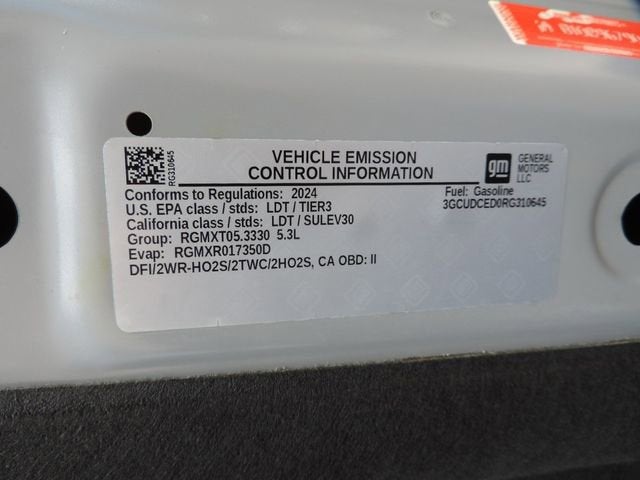 2024 Chevrolet Silverado 1500 Custom Trail Boss