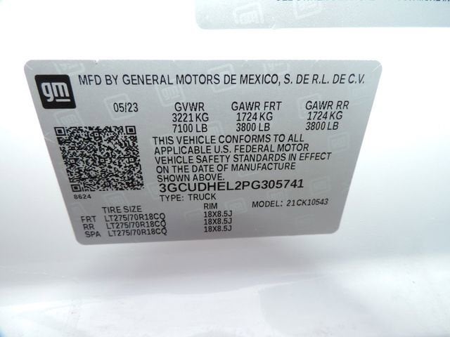 2023 Chevrolet Silverado 1500 ZR2