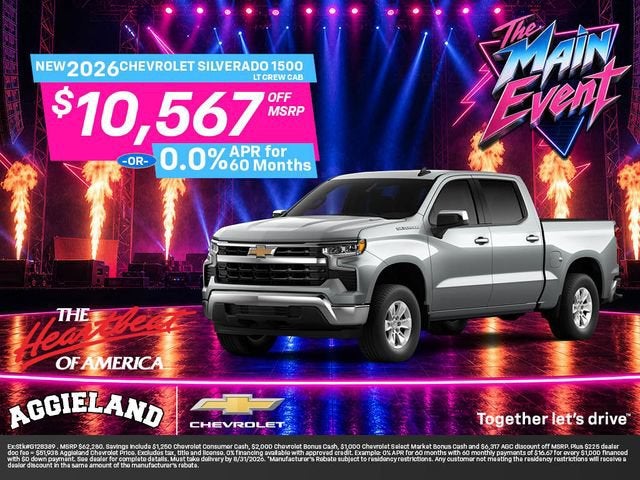 2026 Chevrolet Silverado 1500 LT