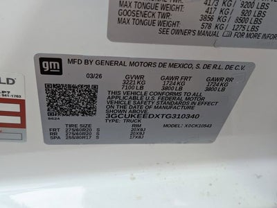 2026 Chevrolet Silverado 1500 RST
