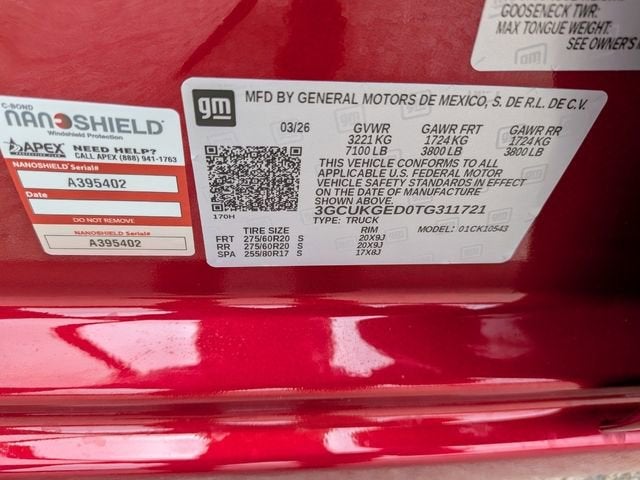 2026 Chevrolet Silverado 1500 LTZ