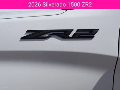 2026 Chevrolet Silverado 1500 ZR2