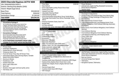 2025 Chevrolet Equinox ACTIV