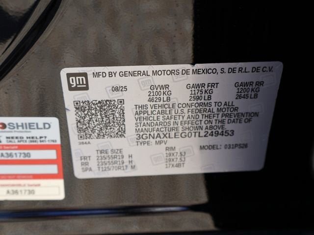 2026 Chevrolet Equinox RS