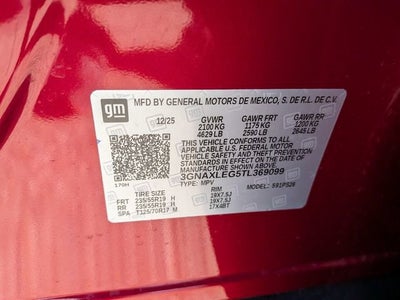 2026 Chevrolet Equinox RS