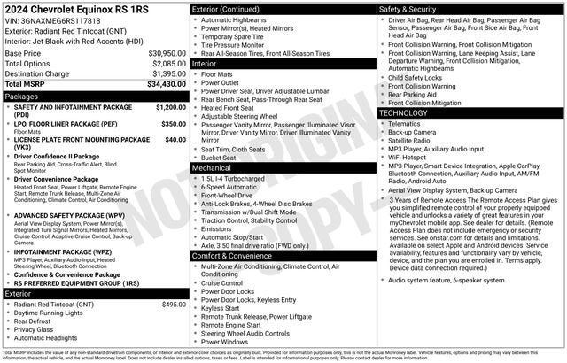 2024 Chevrolet Equinox RS
