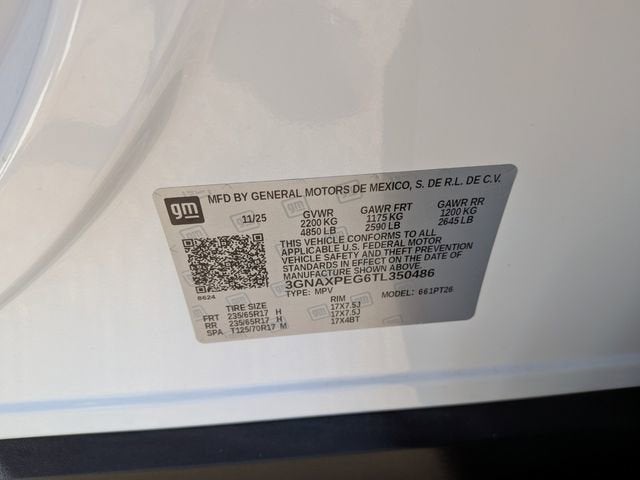 2026 Chevrolet Equinox LT