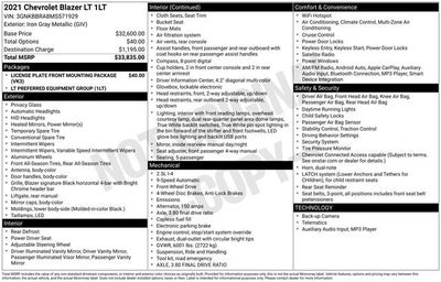 2021 Chevrolet Blazer LT