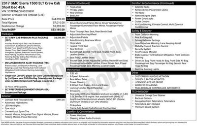 2017 GMC Sierra 1500 SLT