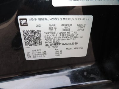2021 GMC Sierra 1500 AT4