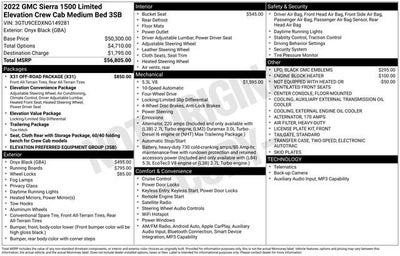 2022 GMC Sierra 1500 Limited Elevation