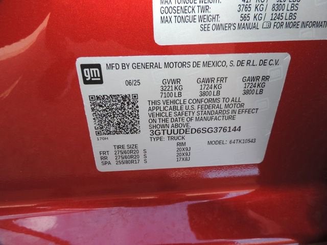 2025 GMC Sierra 1500 SLT