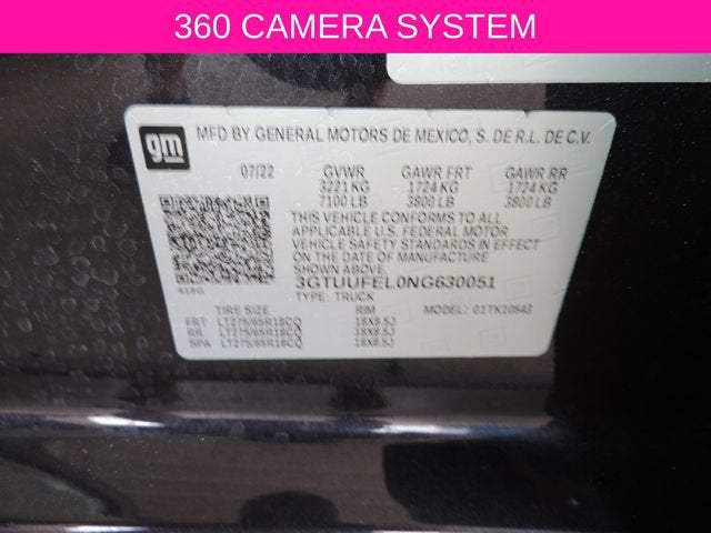 2022 GMC Sierra 1500 AT4X