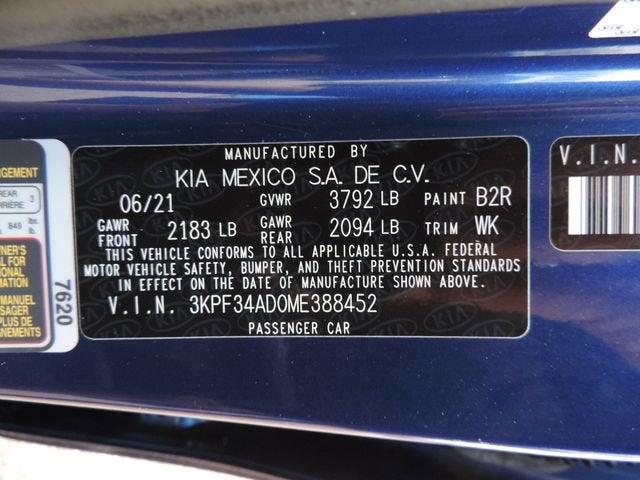 2021 Kia Forte GT-Line