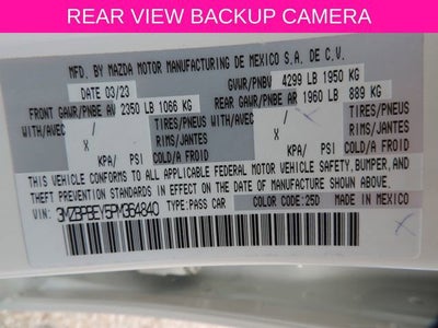 2023 Mazda Mazda3 Sedan 2.5 Turbo Premium Plus