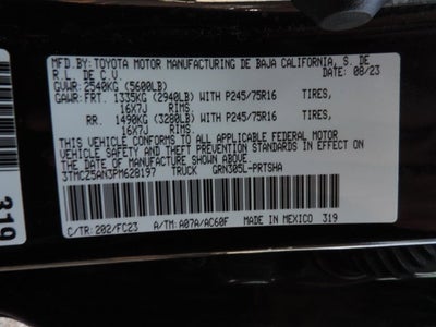 2023 Toyota Tacoma SR5 V6