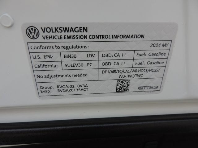 2024 Volkswagen Tiguan 2.0T SE R-Line Black
