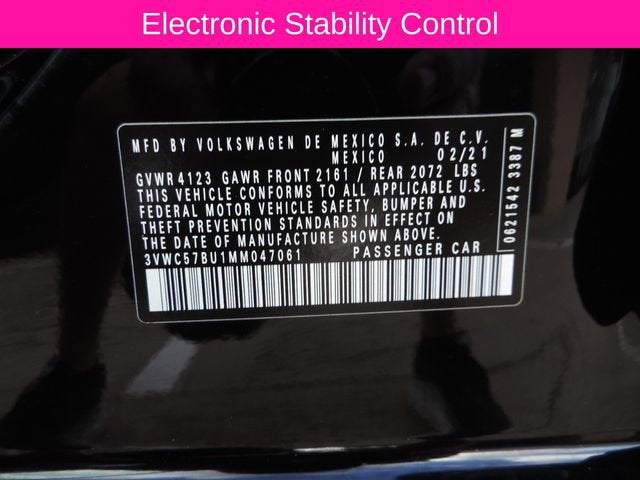 2021 Volkswagen Jetta 1.4T S