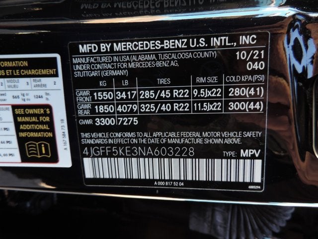 2022 Mercedes-Benz GLS GLS 450