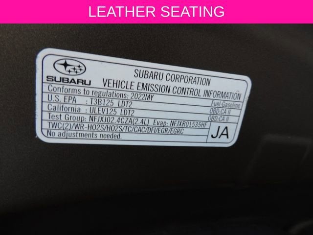 2022 Subaru Ascent Touring