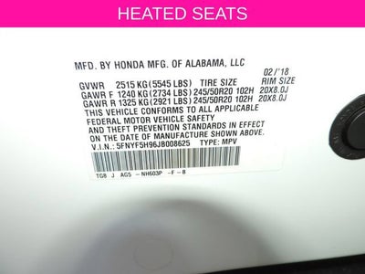 2018 Honda Pilot Touring