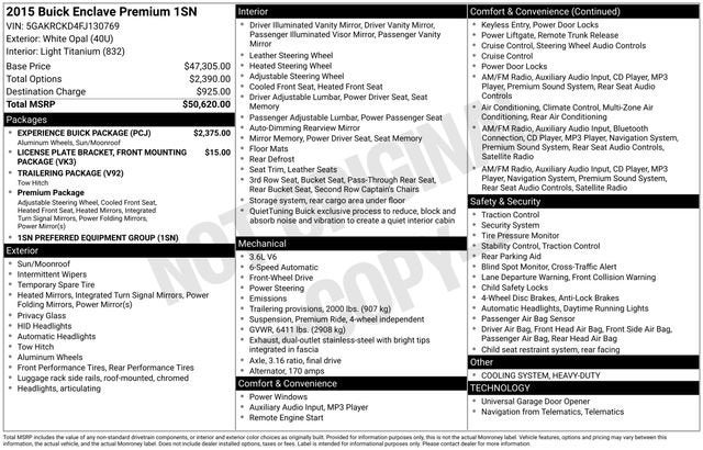 2015 Buick Enclave Premium