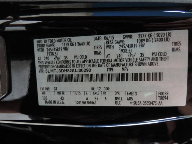 2016 Lincoln MKC Reserve