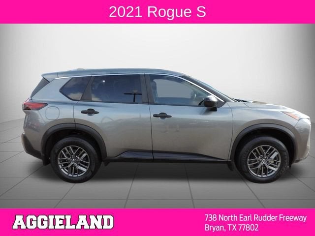 Used 2021 Nissan Rogue S with VIN 5N1AT3AA9MC720448 for sale in Bryan, TX