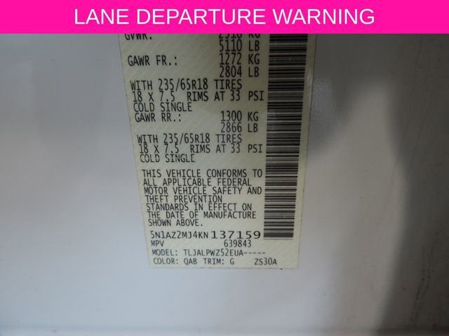 2019 Nissan Murano S