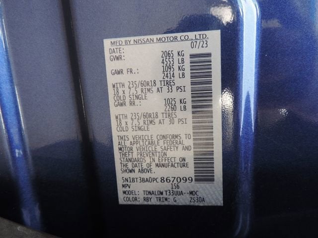 2023 Nissan Rogue SV FWD