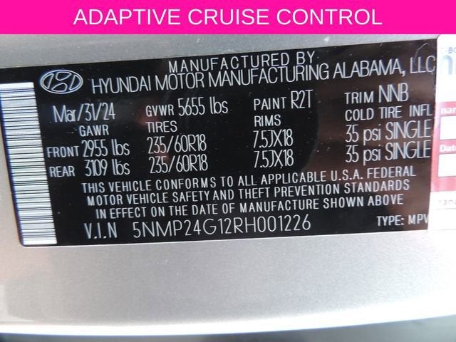 2024 Hyundai Santa Fe Hybrid SEL