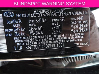 2024 Hyundai Santa Cruz SEL