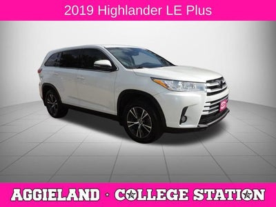 2019 Toyota Highlander LE Plus