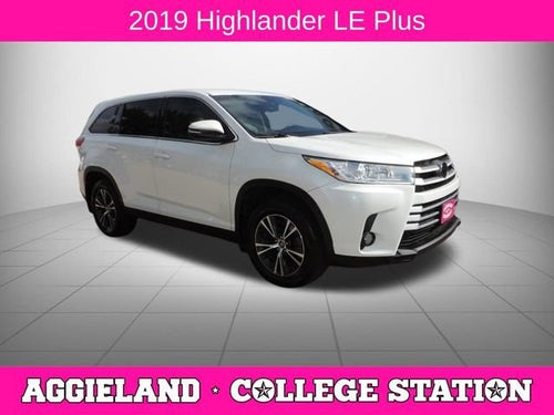 2019 Toyota Highlander LE Plus