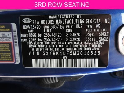 2021 Kia Sorento SX Prestige