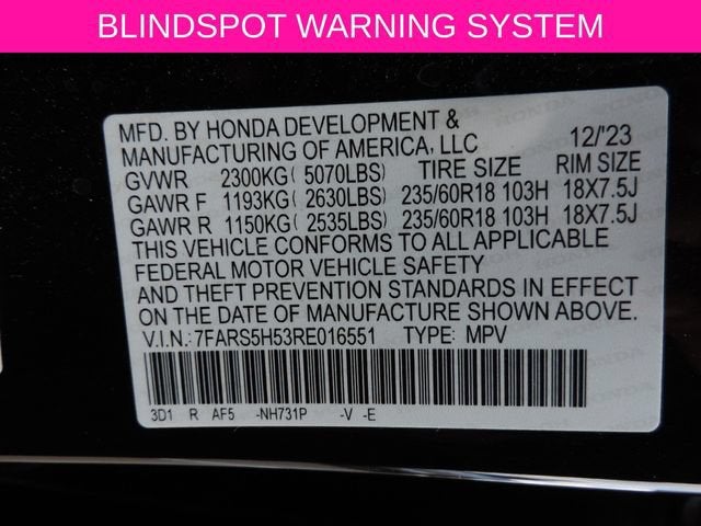 2024 Honda CR-V Hybrid Sport
