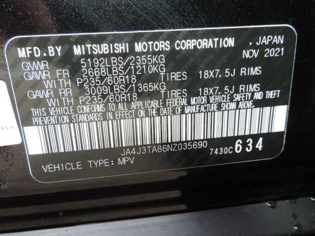 2022 Mitsubishi Outlander ES 2.5 2WD