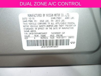 2017 INFINITI Q50 3.0t Sport