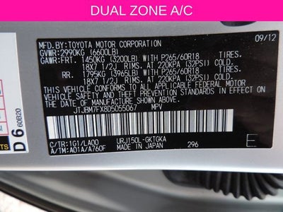 2013 Lexus GX 460 NA