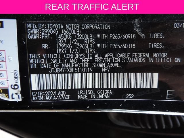 2015 Lexus GX 460 NA