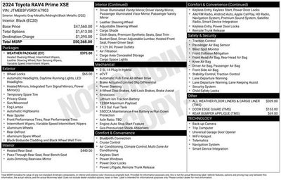2024 Toyota RAV4 Prime XSE