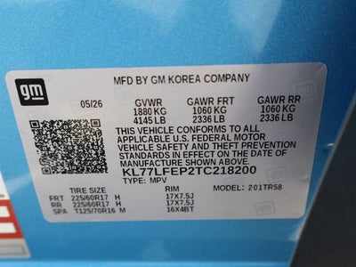 2026 Chevrolet Trax LS
