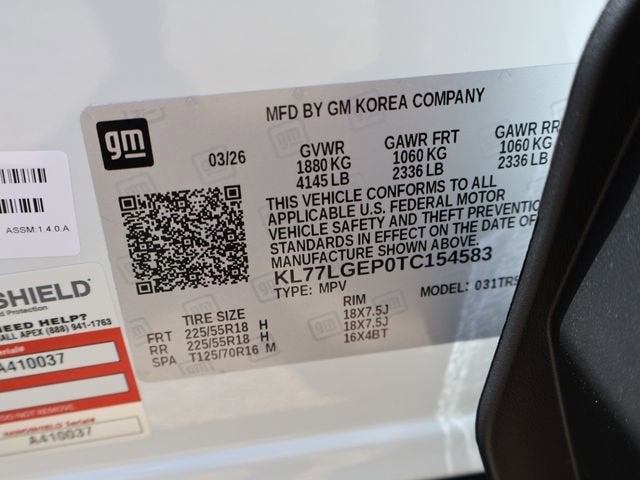 2026 Chevrolet Trax 1RS