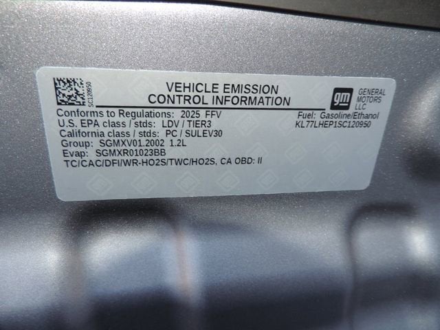 2025 Chevrolet Trax LT