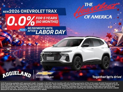 2026 Chevrolet Trax 2RS
