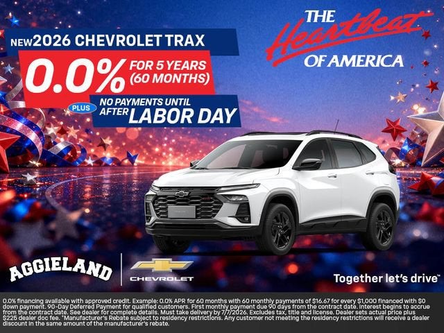 2026 Chevrolet Trax 2RS