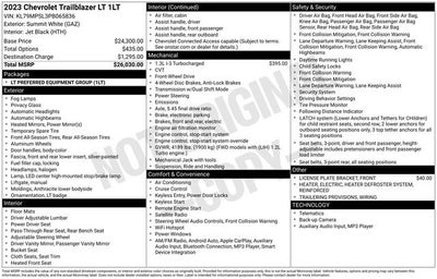 2023 Chevrolet Trailblazer LT